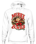 Merry & Wild Christmas Sweatshirt & Hoodie, Western Cowgirl Christmas Gift