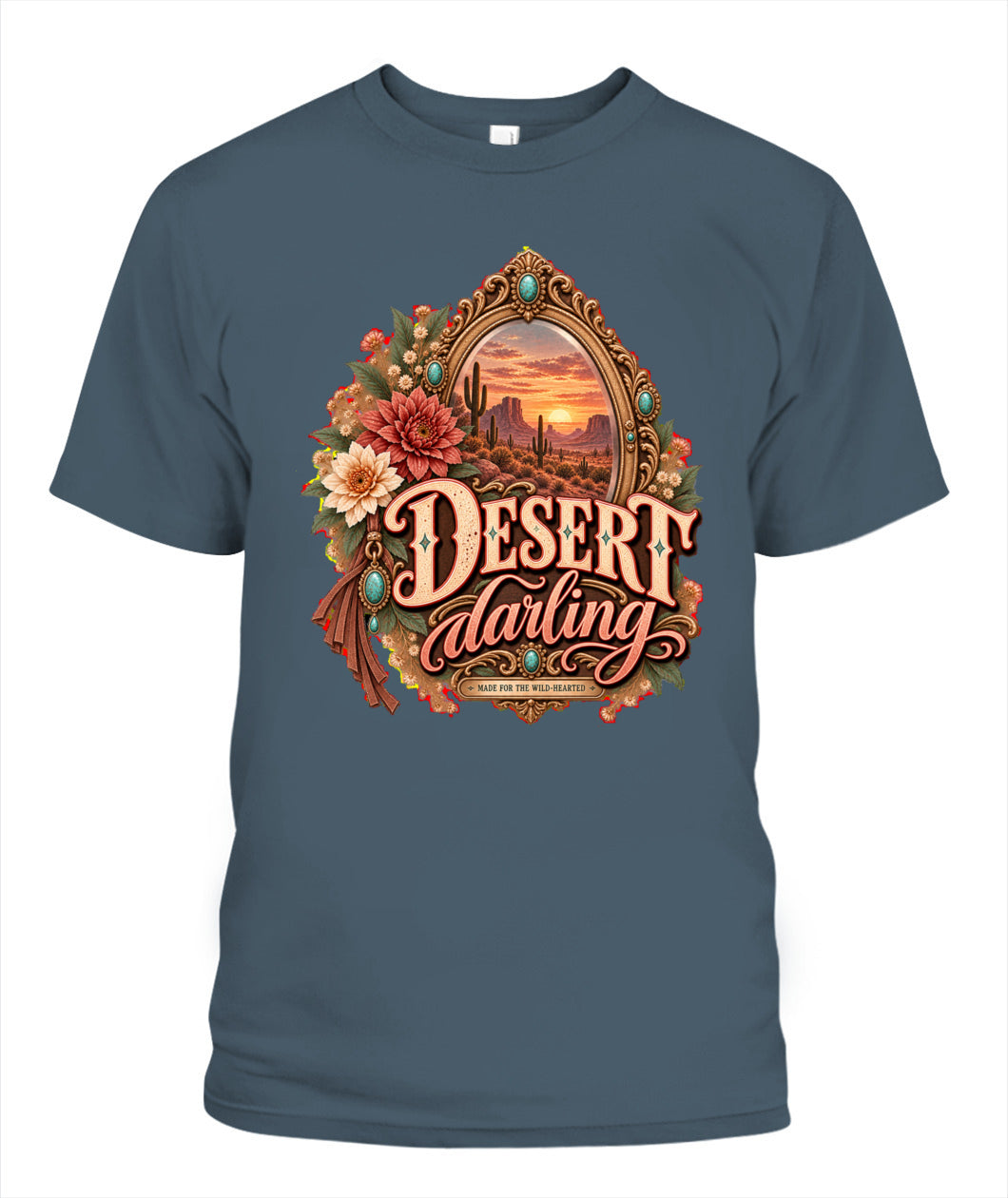 Desert Darling Shirt – Western Cowgirl Desert Graphic Tee