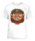 Merry Christmas Y’all Shirt – Western Christmas Graphic Tee